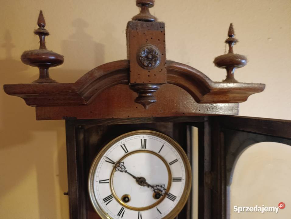 Zabytkowy zegar wiszący Lenzkrich 26 Kobylnica