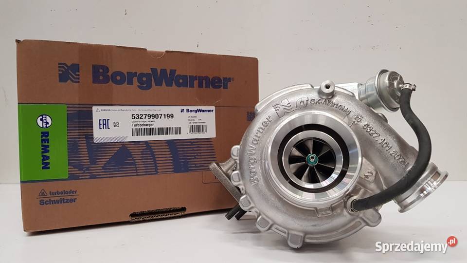 Turbosprężarka BorgWarner KKK Reman 53279907199 dostawcze mazowieckie Siedlce