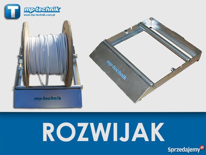 Rozwijak do bębnów kablowych z przewodami i Jarocin