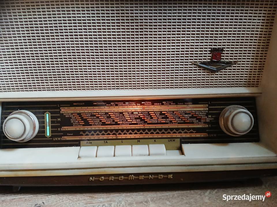 Radio lampowe firmy Normende małopolskie Kraków