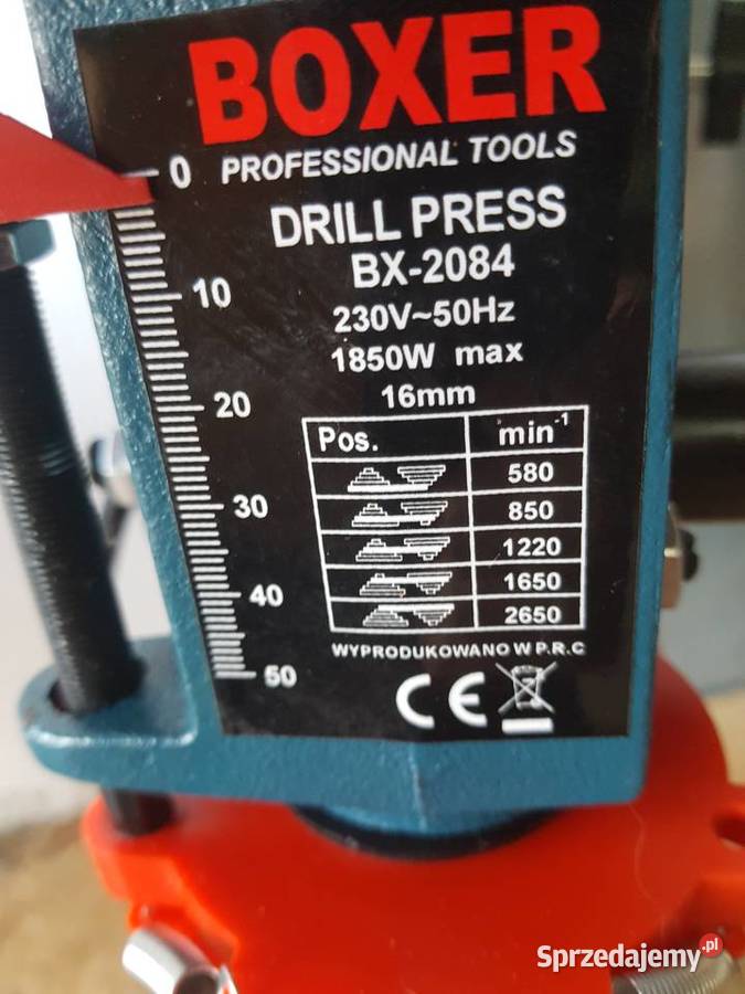 WIERTARKA KOLUMNOWA STOŁOWA SŁUPOWA 1850W IMADŁO Głogowa sprzedam