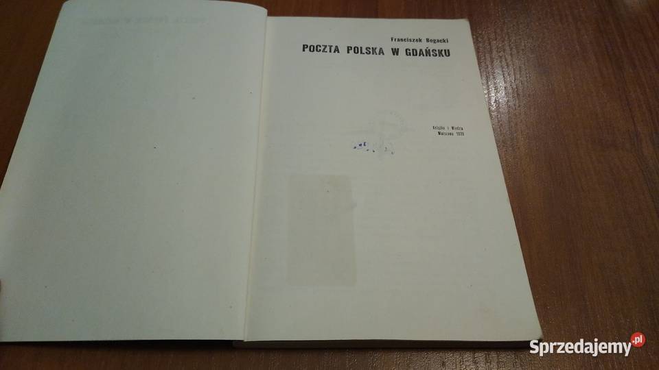 Poczta Polska w Gdańsku Franciszek Bogacki pomorskie Gdańsk sprzedam