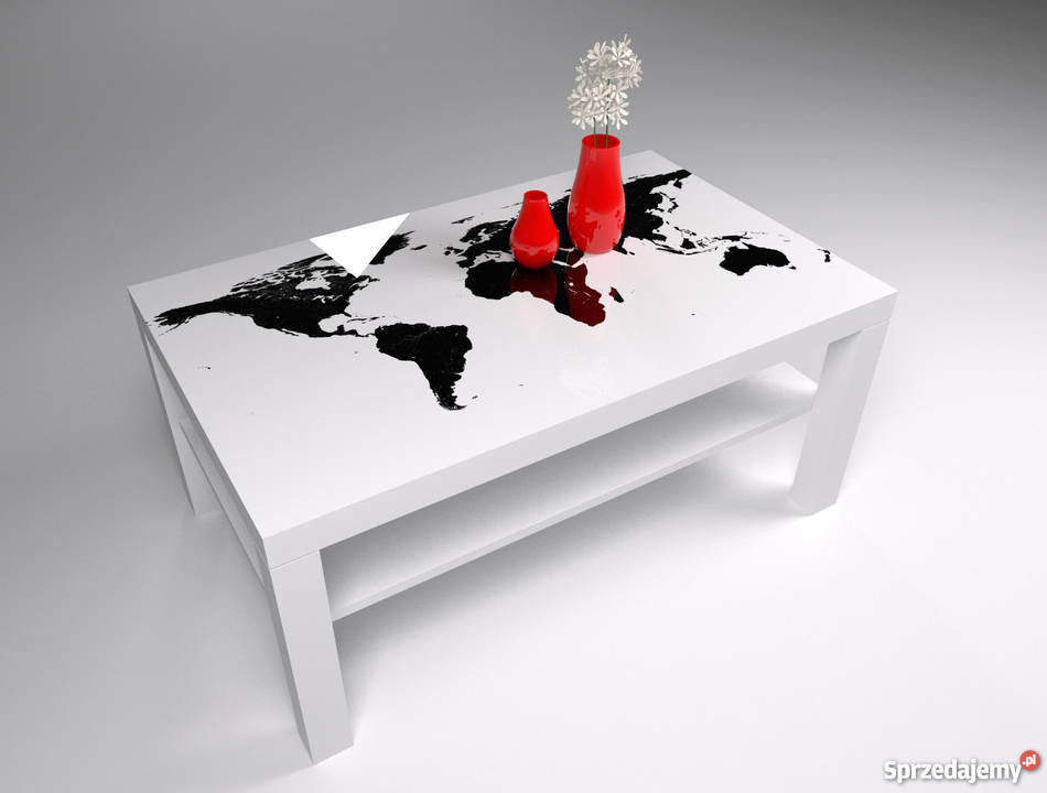 SZKLANY Blat na stolik IKEA LACK stoliki kawowe Wolsztyn