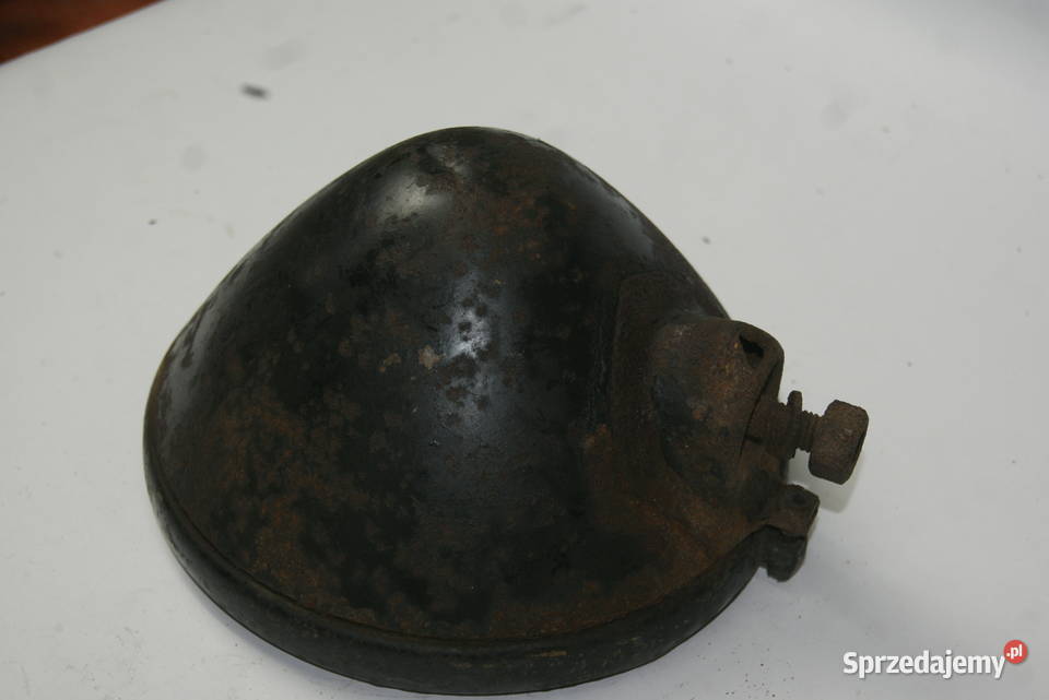 LAMPA SZKŁO 170mm RAMKA MOSIĄDZ FORD OPEL ADLER Rybnik