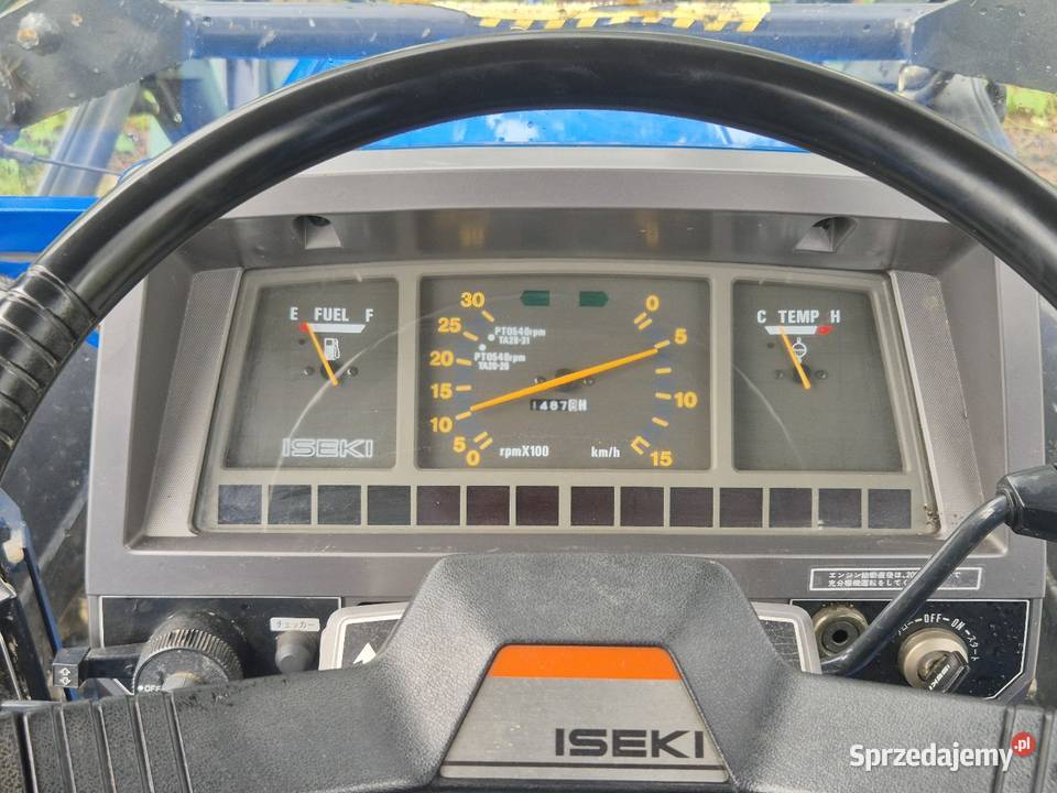 Traktorek traktor ISEKI TA317D 30 44 Wspomaganie Napęd 4x4 Małuszyn