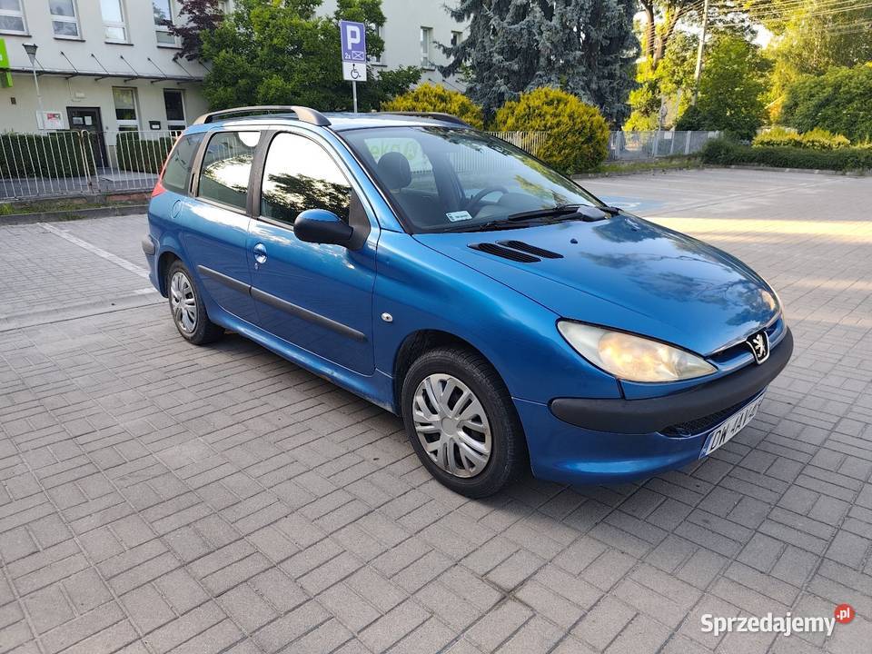 Peugeot 206SW 14 75 2004r 206 dolnośląskie