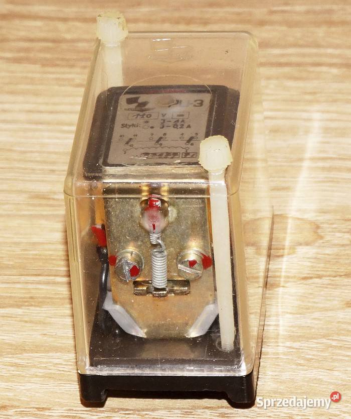 Przekaźnik PU3 ELEKTROBUDOWA 4 A 250 VAC cewka Części i akcesoria Elektronika sprzedam