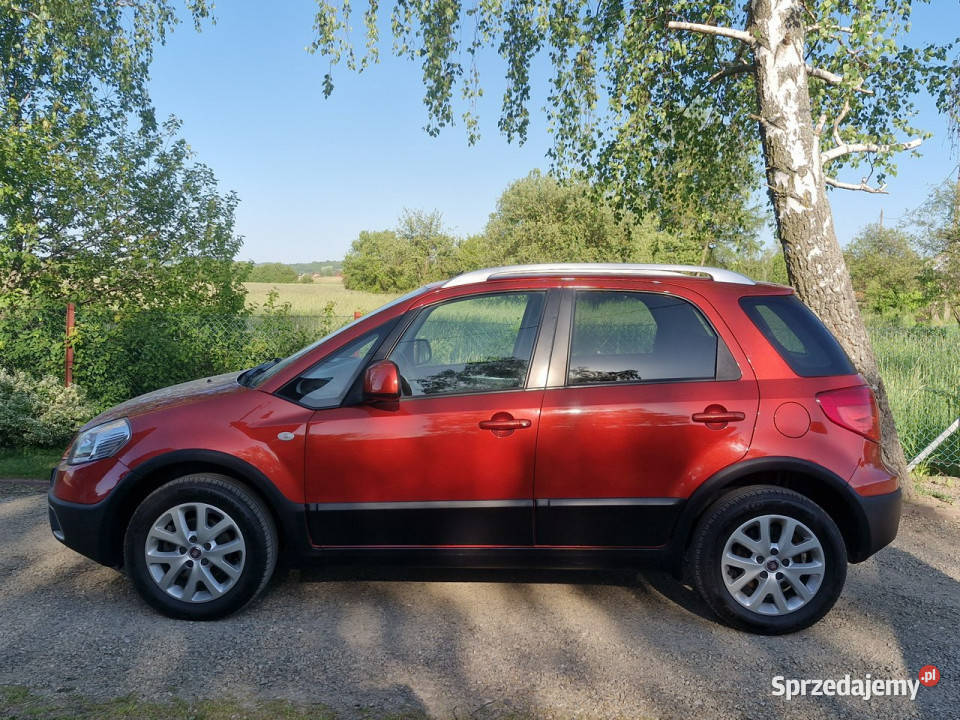 Fiat Sedici 16 benz 4x4 dynamic klimatronik grz bordowy Sedici
