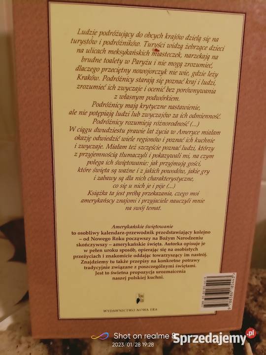 Amerykańskie świętowanie książki prezenty unikat Rok wydania 1998 Warszawa