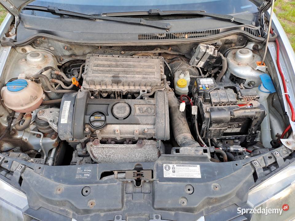 Seat Ibiza 08r 14B 80 LS7Y kompletny przód osobowe Myślibórz