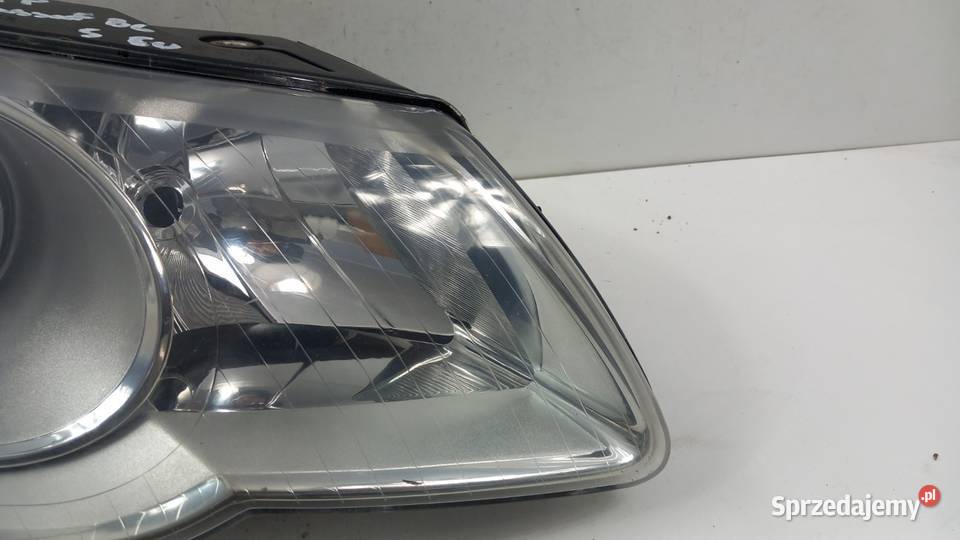 VW PASSAT B6 LAMPA PRZÓD PRAWA EU SOCZEWKA Zbierkowo