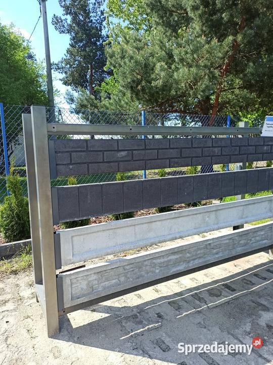 Podmurówka betonowa 250x25x5 szara grafit Budowa lubelskie Cyców