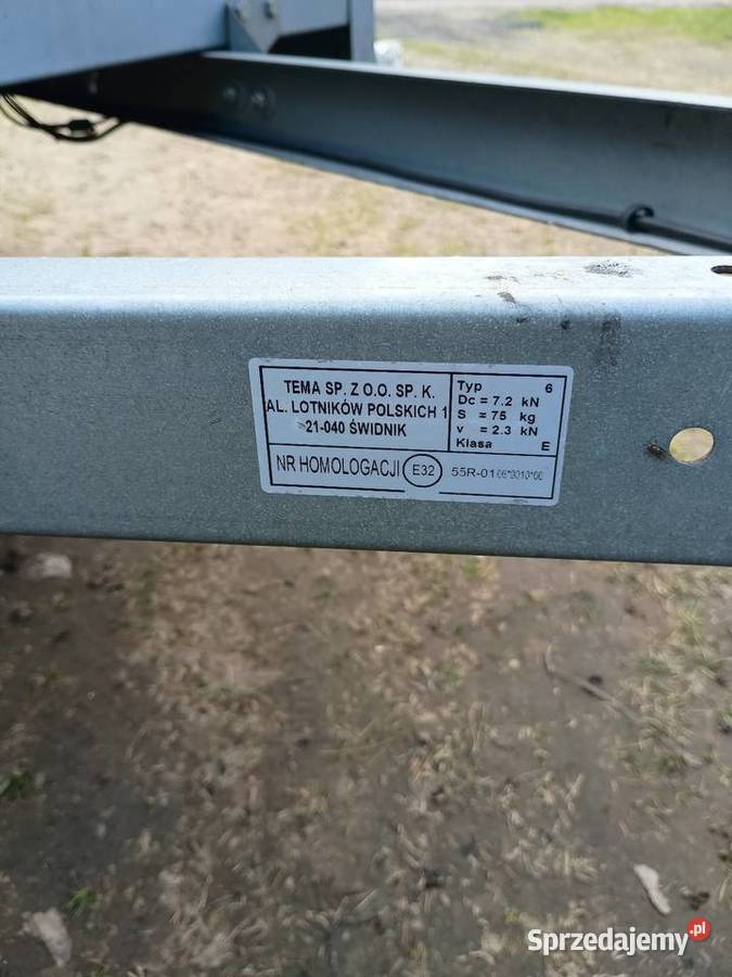 Przyczepa lekka DMC 600 Kalisz