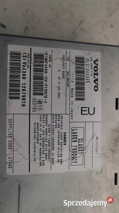 CZYTNIK NAWIGACJI VOLVO V50 31344935 31310241