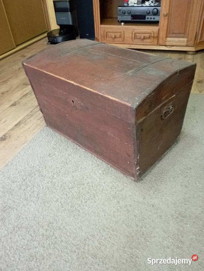 Stara skrzynia drewniana wielkopolskie
