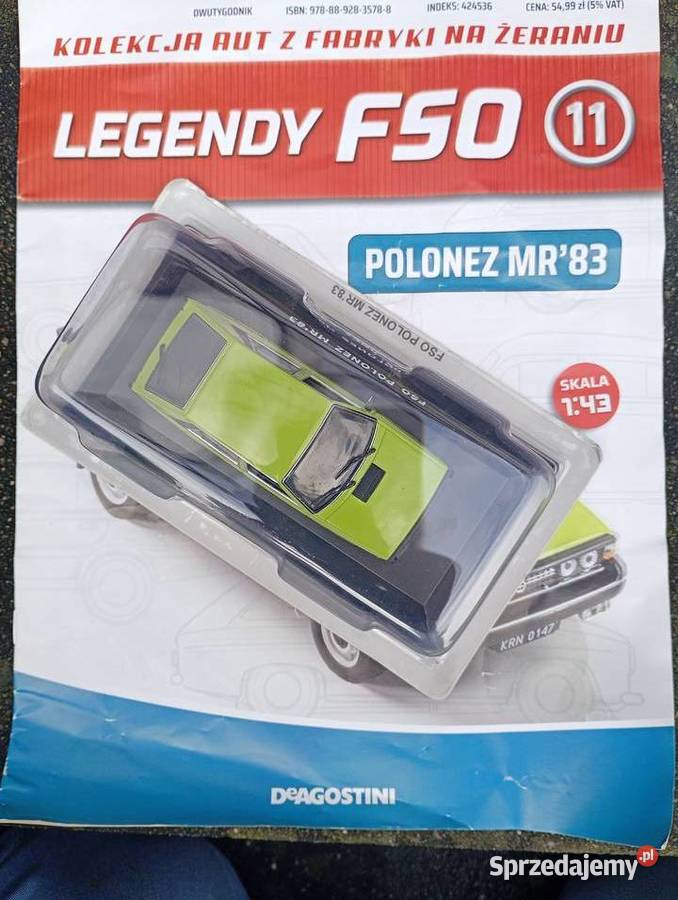 POLONEZ MR83 Legendy FSO Deagostini model 143 Warszawa