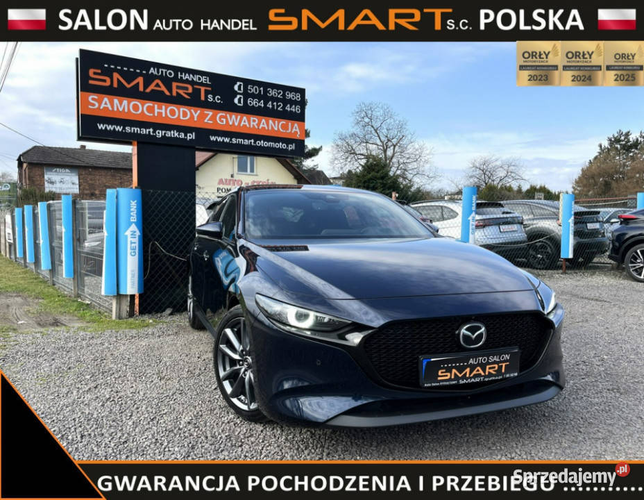 Mazda 3 AutomatManetki Kamera 360 Navi BOSE 1 3 Rydułtowy