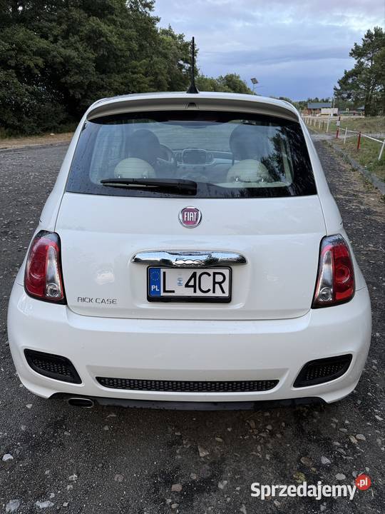 Fiat 500 AUTOMAT 14 benzyna 2017 Rick Case lubelskie sprzedam