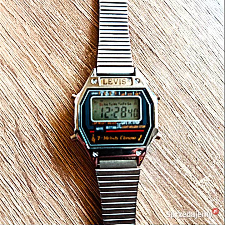 Przepiękny Zegarek Kultowej Marki Levis Strauss Poraj sprzedam