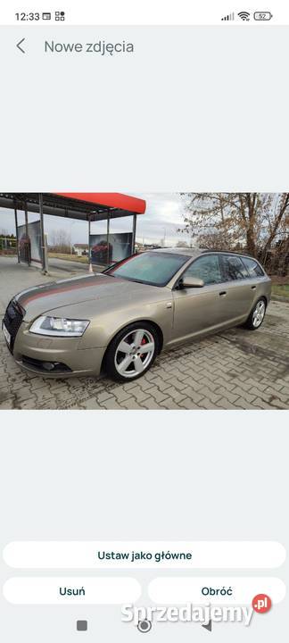 Audi A6 C6 32 Fsi 255 Benzyna Bose Solar wygląd Sandomierz