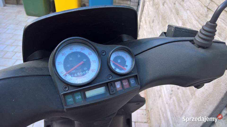 Skuter Gilera Stalker 50 czarny 14596km Gilera