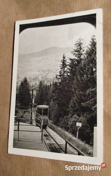 Kartka pocztowa Kolejka górska Krynicagóry łódzkie Łódź