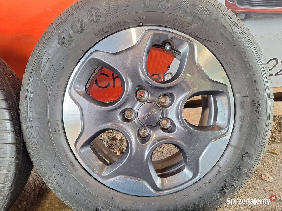 Alufelgi 5x110 16 ET40 JEEP Compass Renegade Choceń