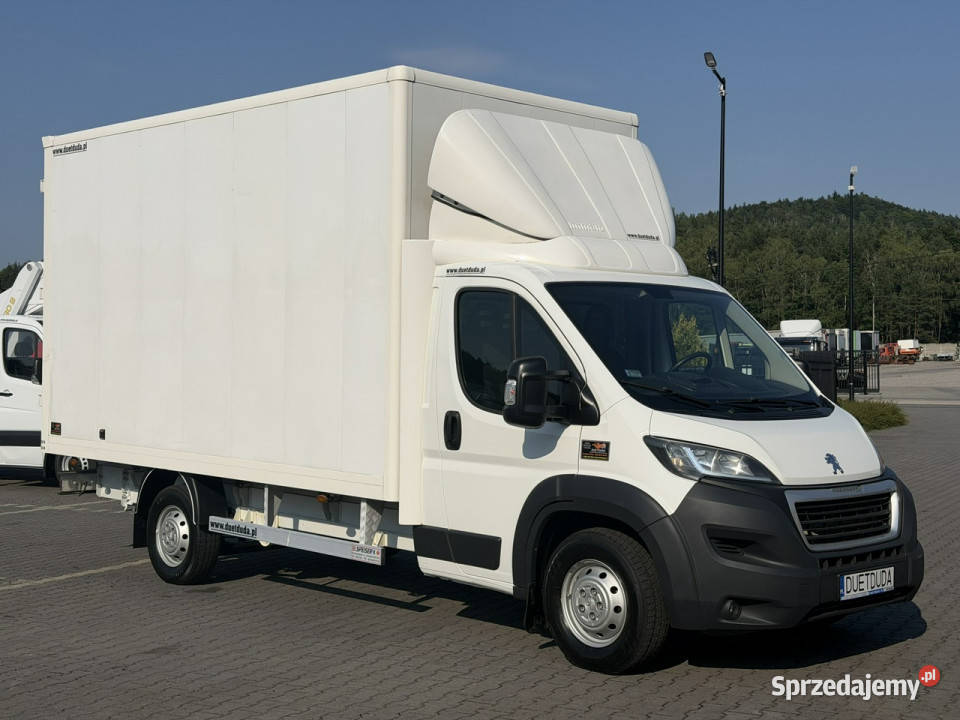 Peugeot Boxer 167000 Zabudowa Kontener 434m zarejestrowany w Polsce Widełki
