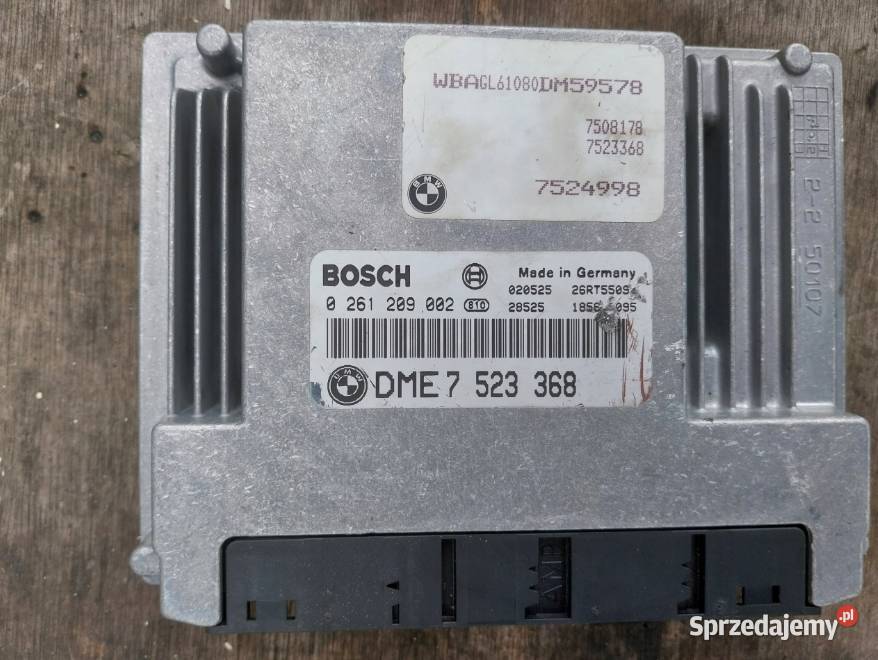 Komputer ECU Sterownik Silnika N62 BMW E65 E66 Pozostałe Grzywna sprzedam