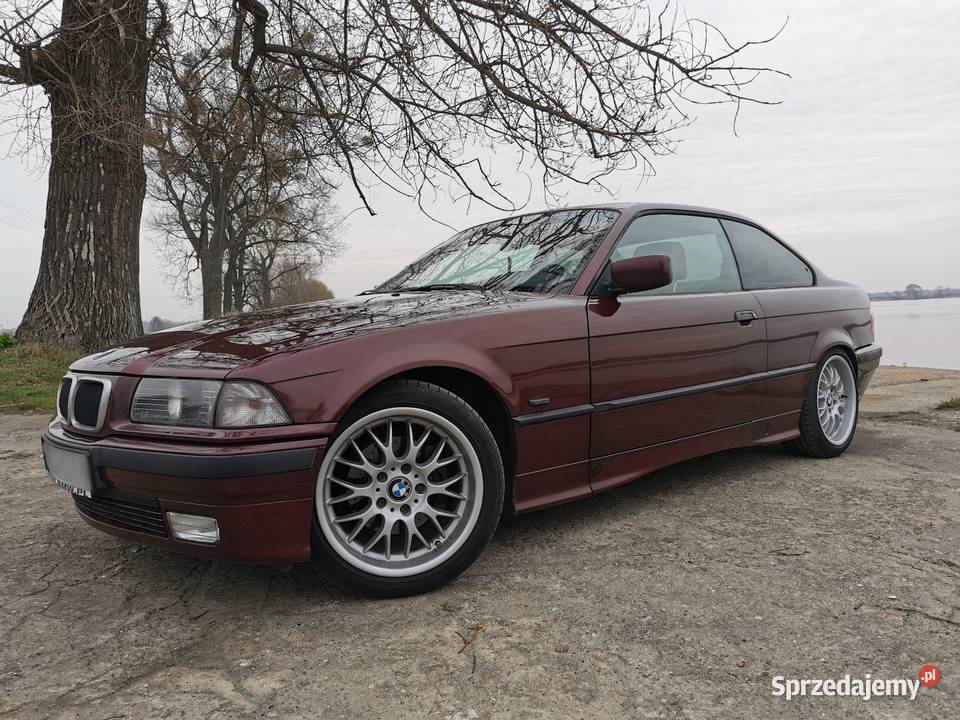 BMW E36 323i coupe lpg 205 koni Rondell 0058 17 przyciemniane szyby Odolanów