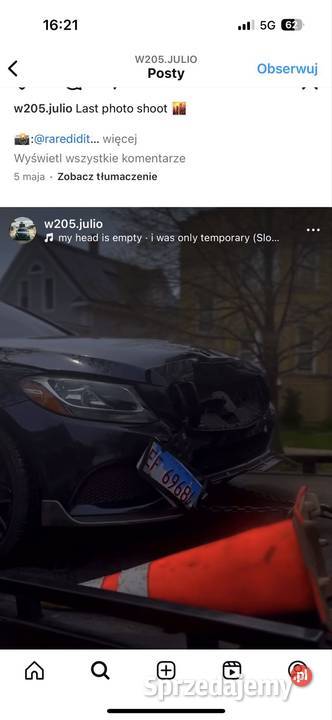 MercedesBenz W205 C300 4MATIC 2015r Lublin sprzedam