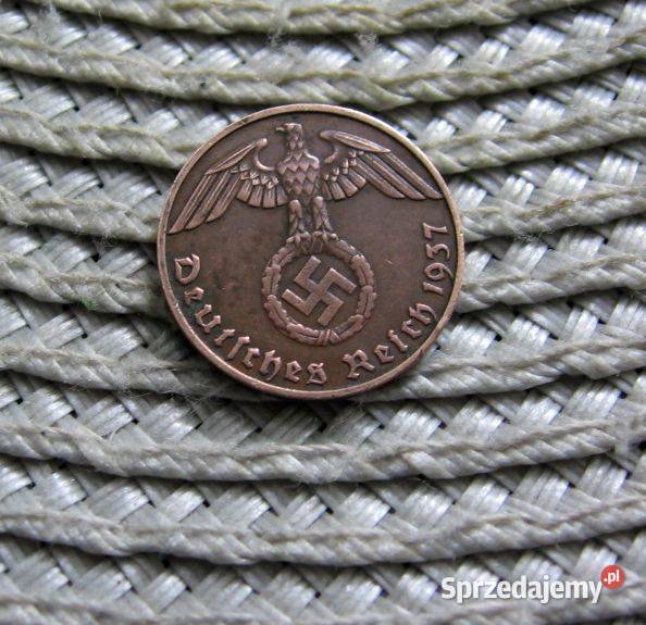 Niemcy 1 Reichspfennig 1937r E wielkopolskie