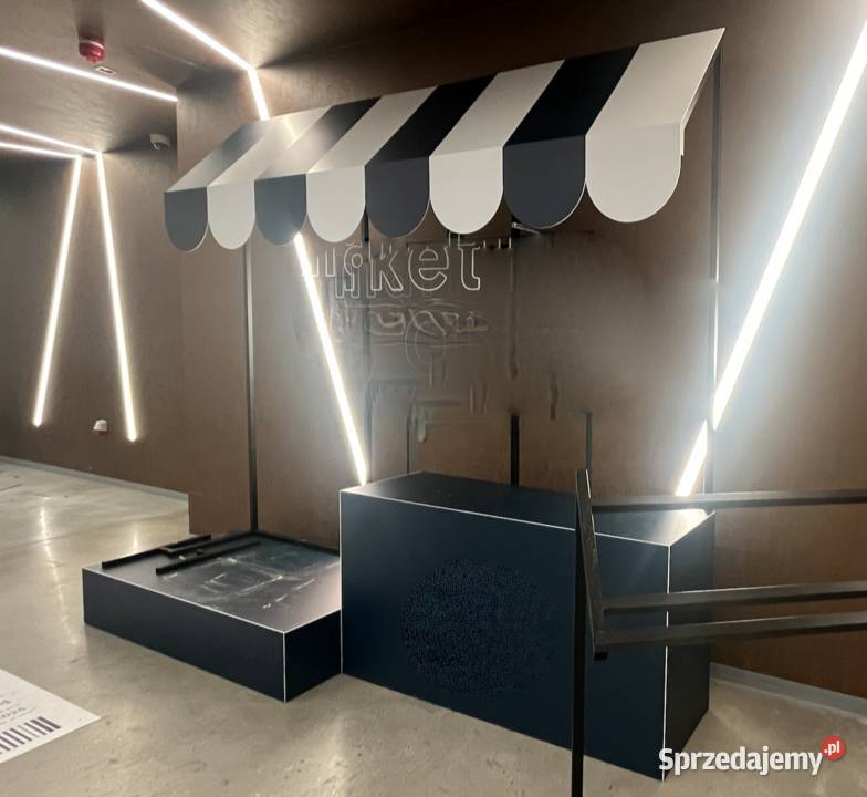 Postumenty meble pokazowe targowe Warszawa