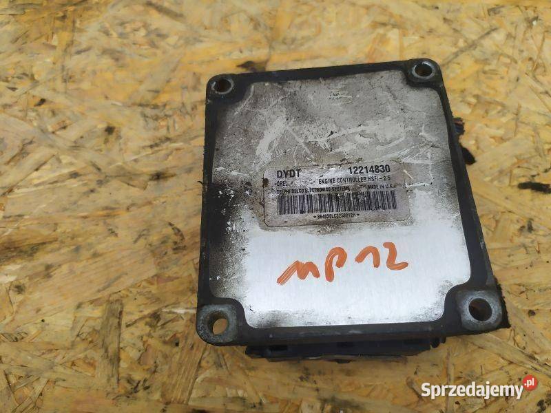 STEROWNIK SILNIKA KOMPUTER OPEL 12214830 DYDT osobowe Czujniki i sterowniki sprzedam