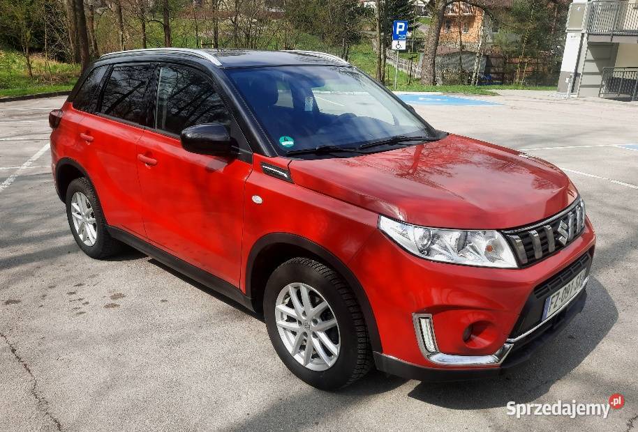 Suzuki Vitara 10 Boosterjet Premium 2WD 55tkm czerwony Jaśkowice