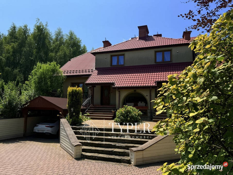 Luksusowa Posiadłość Jasień z wyjątkowym ogrodem asfalt małopolskie