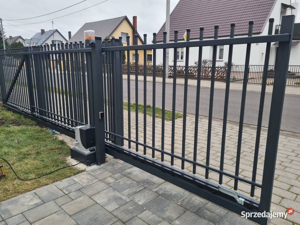 Brama przesuwna 500x150 KING ogrodzenia bramy Konin