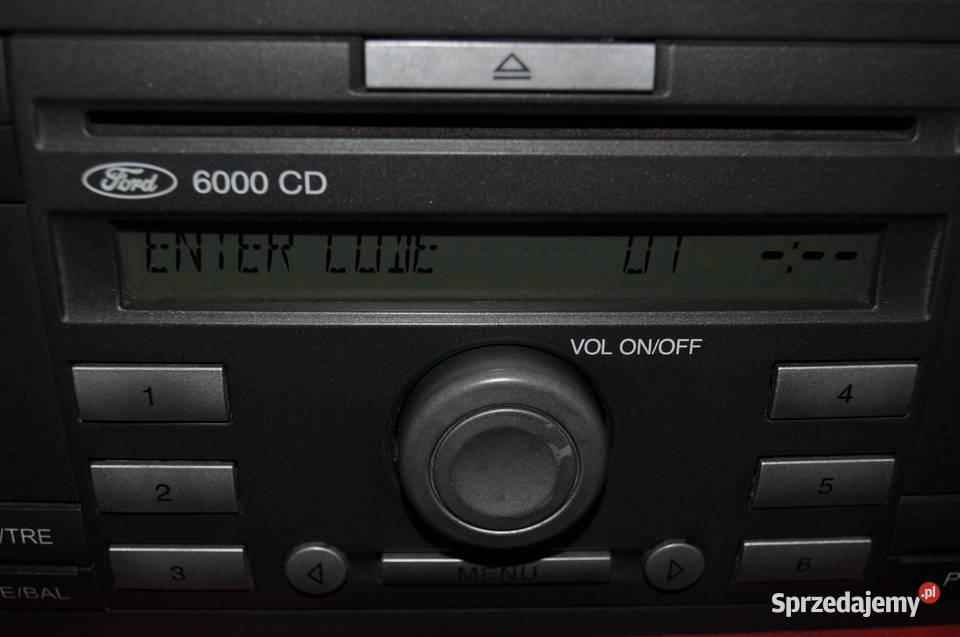 Radio samochodowe Ford 6000CD