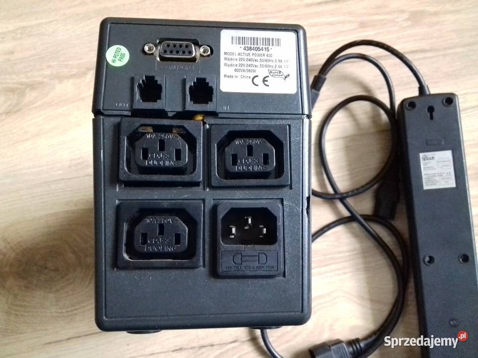 Zasilacz awaryjny UPS Active Power 600 360W Bydgoszcz