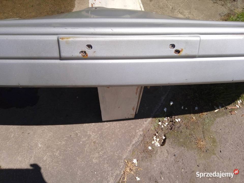 Zderzak przedni przód Hyundai Pony 1991 srebrny