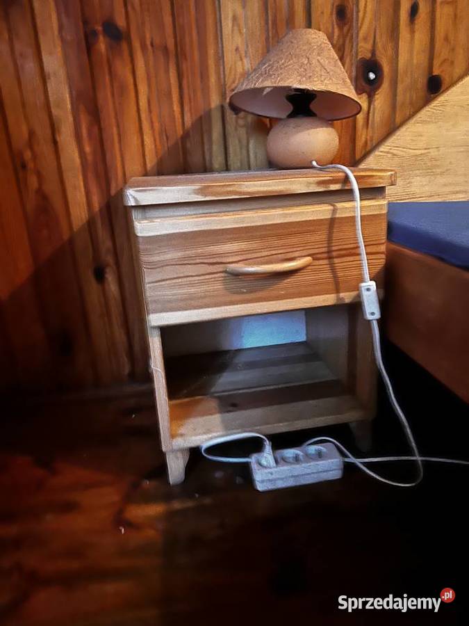 Szafka nocna nakaslik drewniany podkarpackie Mielec
