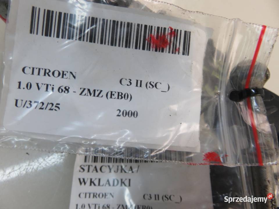 STACYJKA WKŁADKI CITROEN C3 II N0503451