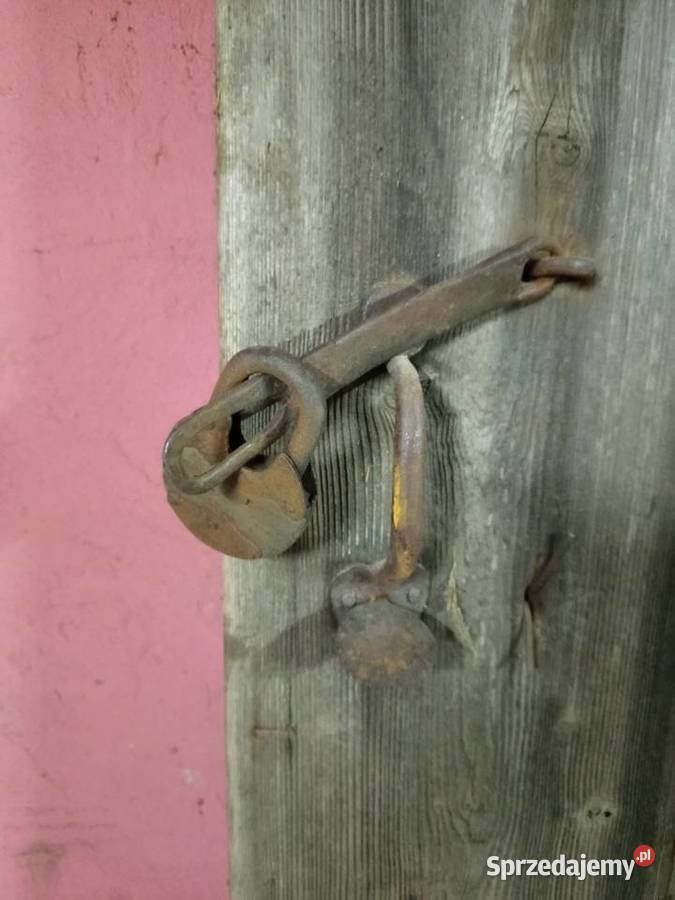 Stare dzwi drewniane kompletne stan Meble Kielce sprzedam