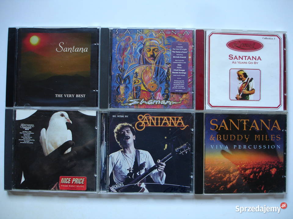 SANTANA płyty CD
