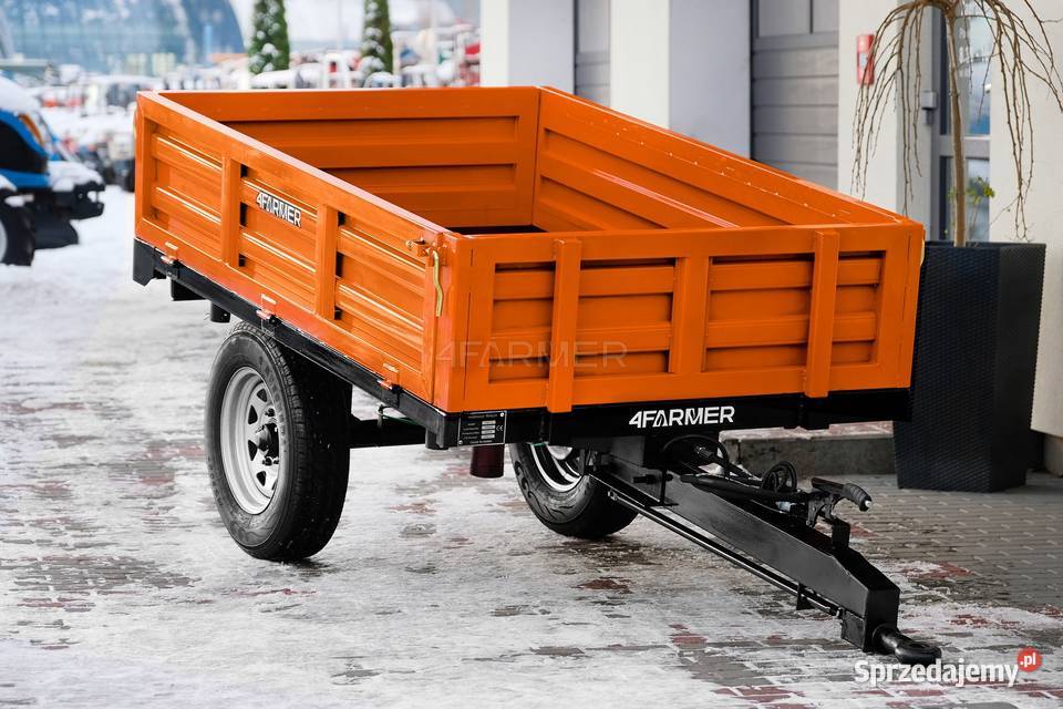 Przyczepa rolnicza jednoosiowa 15T z kiprem podkarpackie