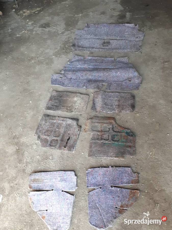 Wygłuszenie fiat 126p maty wygłuszające maluch łódzkie Sobótka-Kolonia