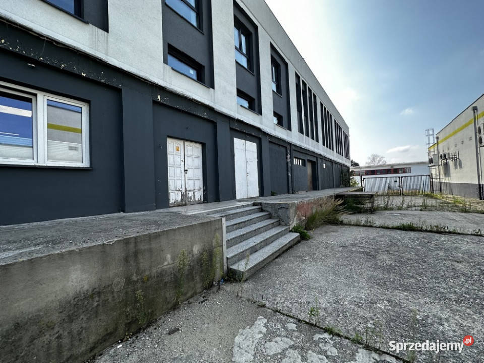 Syndyk sprzeda budynek magazynowo usługowy Sosnowiec