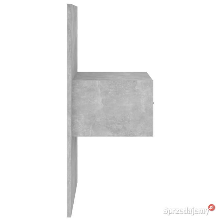 Wiszące szafki nocne 2 szarość betonu WM810980