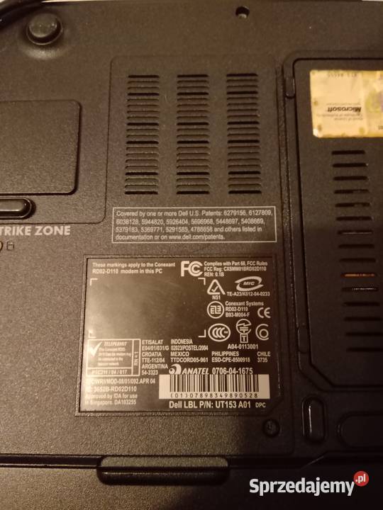 Dell 1501 stan Linux Bielsko śląskie Bielsko-Biała