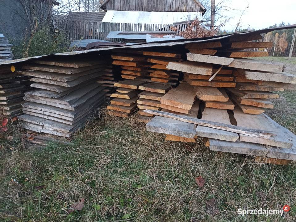 Deski dębowe i sosnowe 5mm 4mm 32mm mazowieckie Kazanów